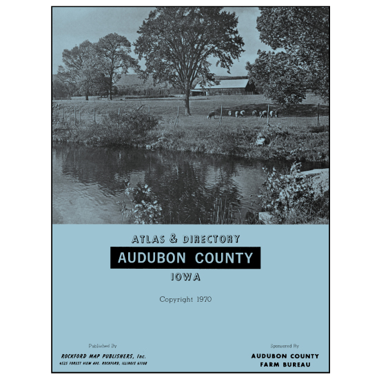 Iowa – Audubon Plat Book Cover