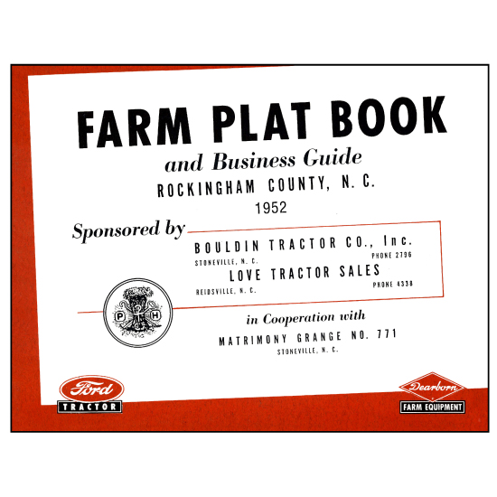 North Carolina – Rockingham Plat Book Cover