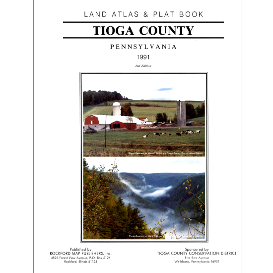 Pennsylvania – Tioga Plat Book Cover