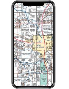 Mobile Phone with Map