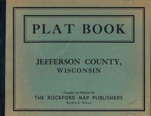 Jefferson County Plat Book Cover