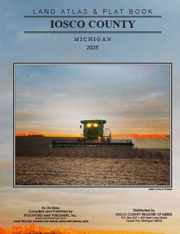 Michigan-Iosco-2025-Plat-Book-Cover