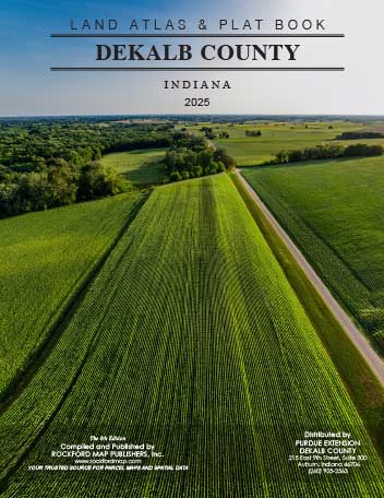 Indiana-Dekalb-2025-Plat-Book-Cover