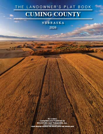 Nebraska-Cuming-2026-Plat-Book-Cover